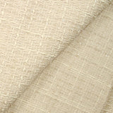 Tweed Emma lurex polyester fond crème