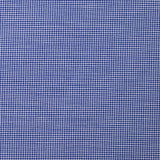 Coton tissé teint pied de puce bleu roi et blanc