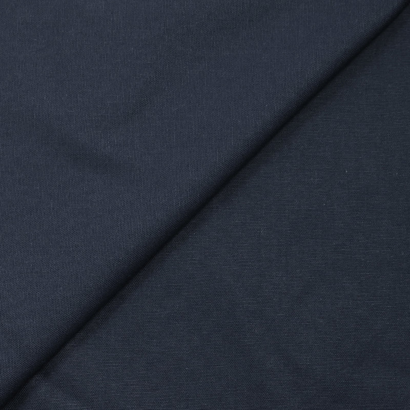 Coton uni bleu nuit