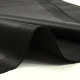 Sergé de coton imperméable noir