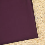 Satin de coton lie de vin