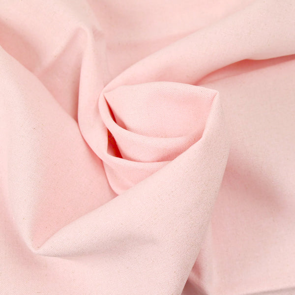 Lin viscose moucheté rose