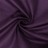 Velours côtelé coton 2 mm aubergine