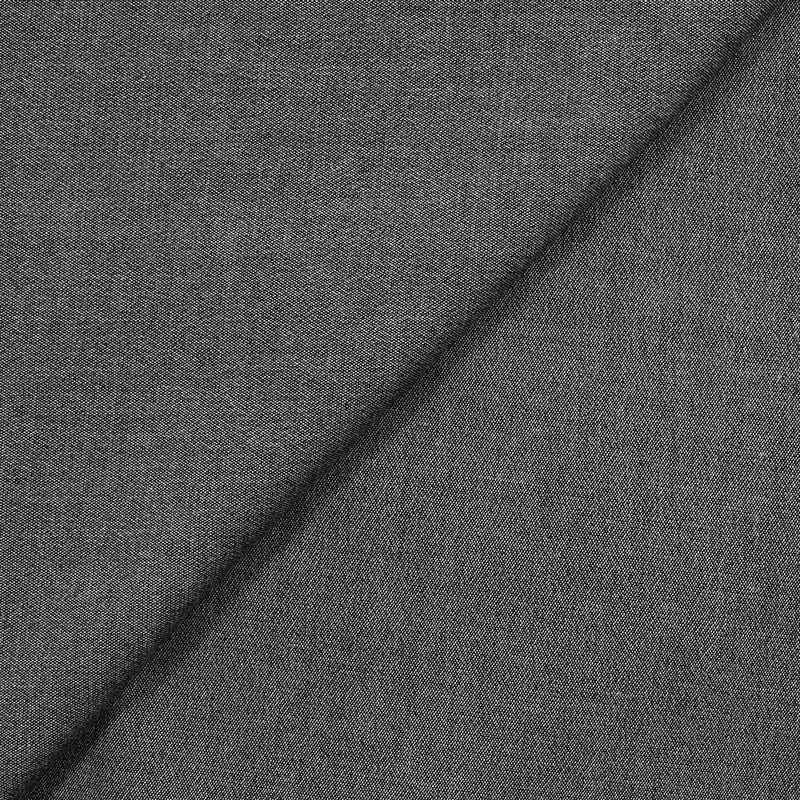 Tissu tailleur polyester gris chiné