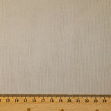 Velours côtelé coton 1,5 mm argile blanche