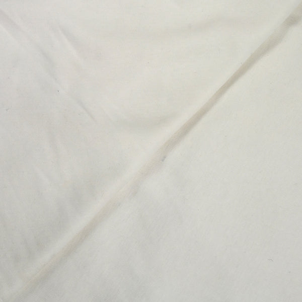 Jersey de coton blanc cassé