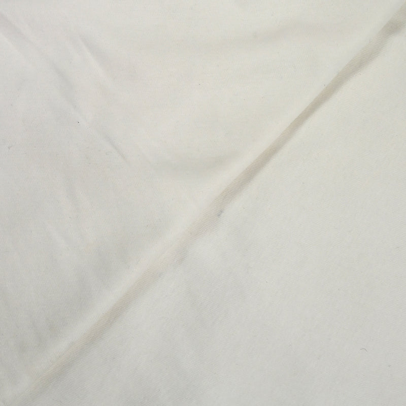 Jersey de coton blanc cassé