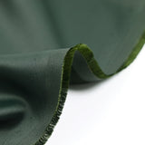 Satin de polyviscose vert forêt