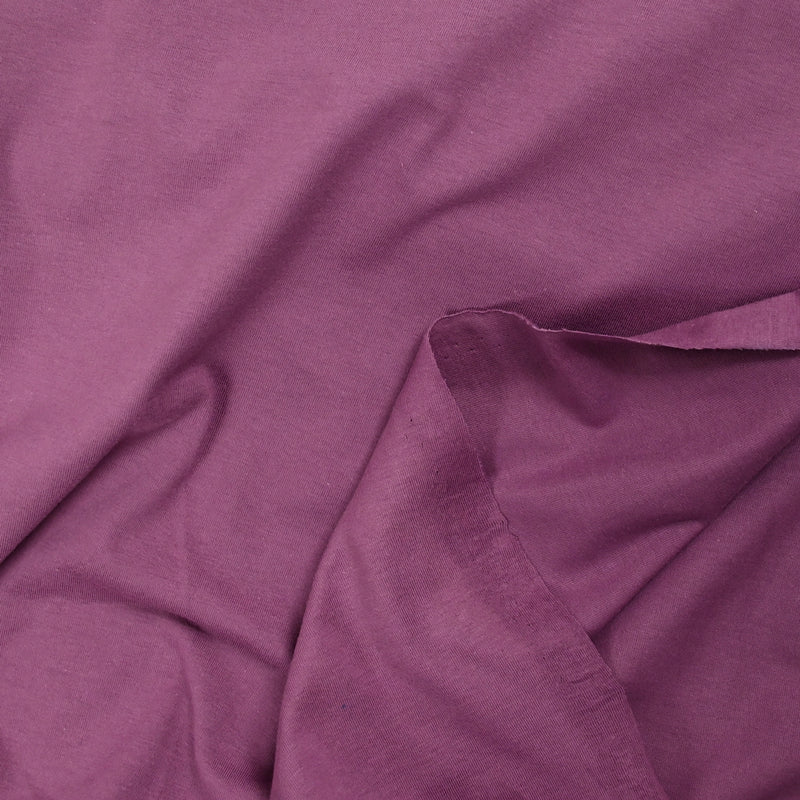 Jersey de coton violet