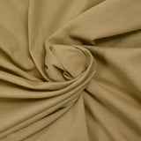 Jersey de coton sable foncé