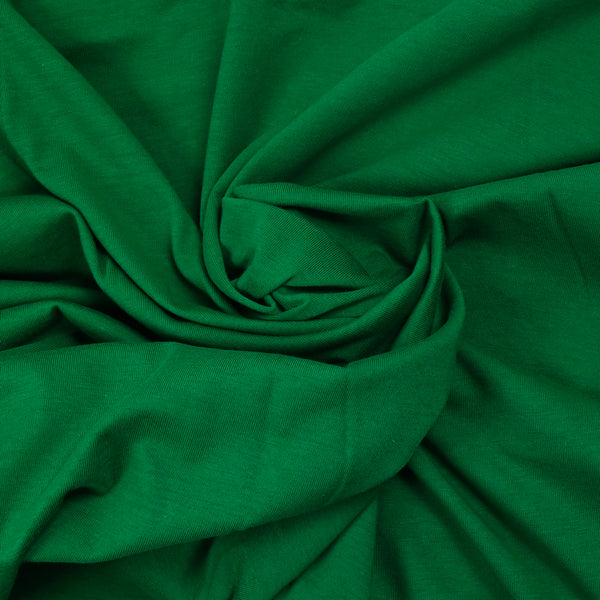 Jersey de coton vert menthe