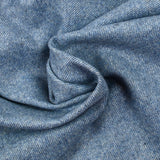 Sergé de laine et cachemire denim