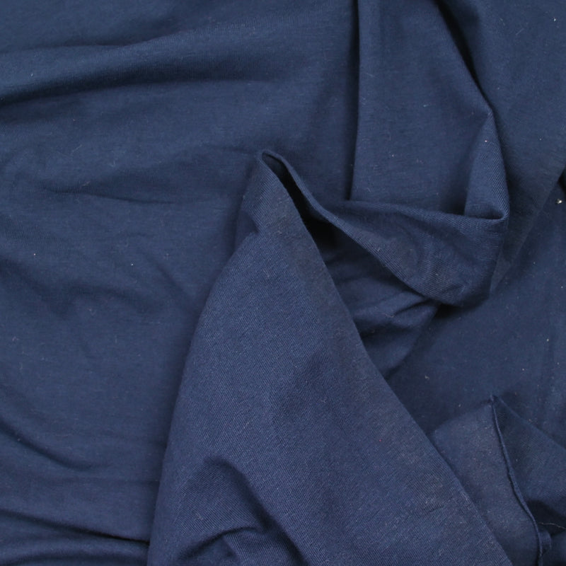 Jersey de coton marine