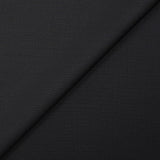 Black wool blend suit fabric