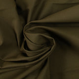 Coton uni vert militaire