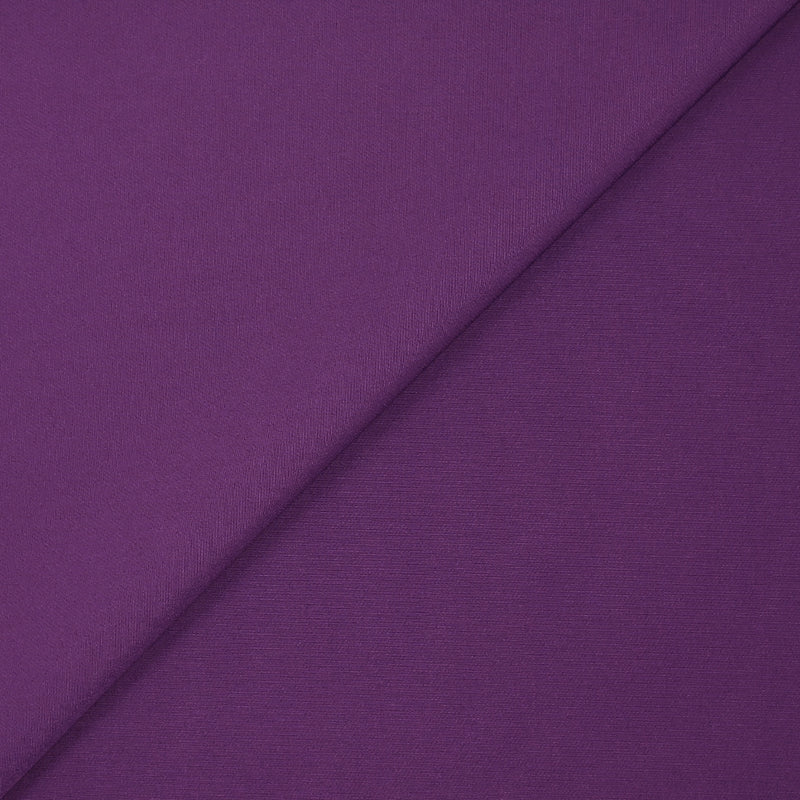 Crêpe de polyester lourd violet