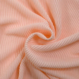 Maille côtelée viscose légère rose layette