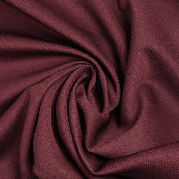 Maille polo lourd polyester lie de vin
