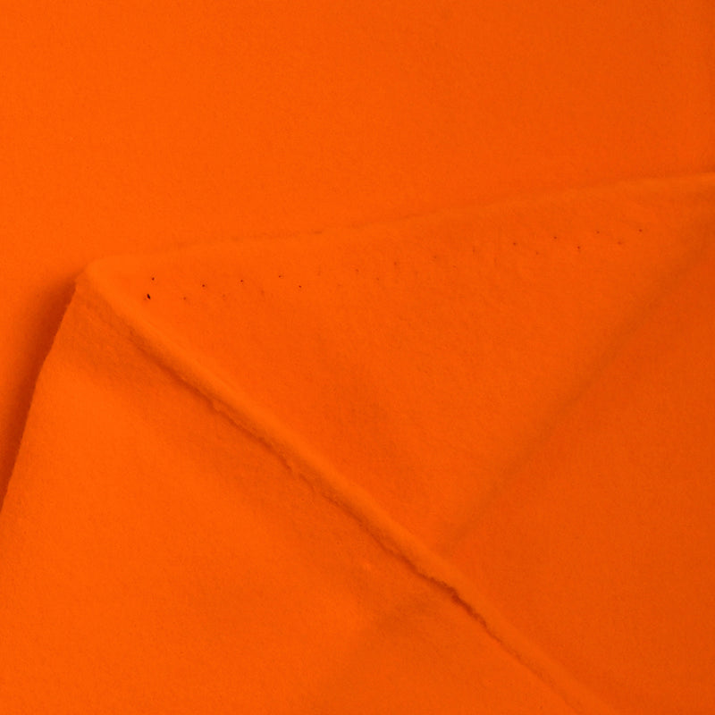 Polaire polyester orange fluo
