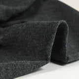 Jersey de coton gris anthracite chiné