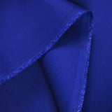 Sergé de polycoton bleu