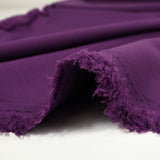 Crêpe de polyester lourd violet