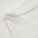 Jersey de coton fin blanc porcelaine