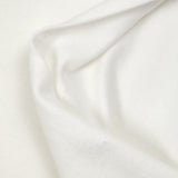 Jersey de coton fin blanc porcelaine