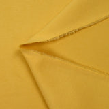 Jersey de coton jaune mimosa