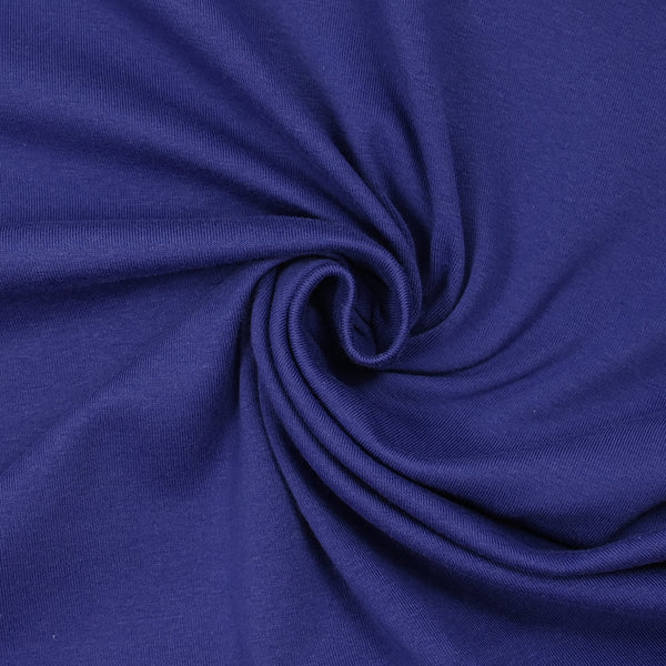 Jersey de algodón azul índigo