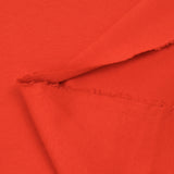 Jersey de coton rouge feu