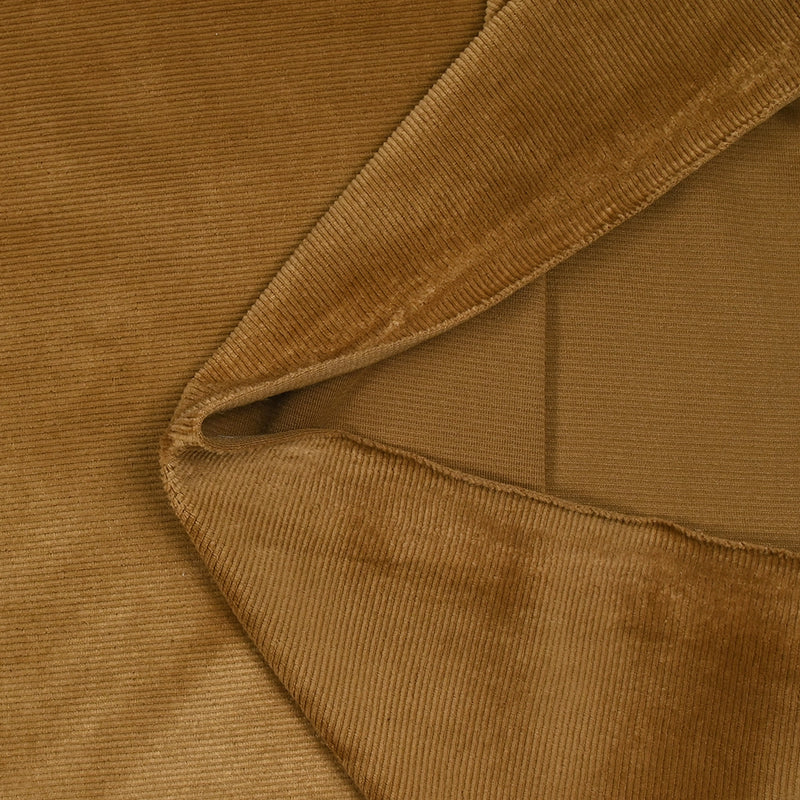 Jersey de velours côtelé tout doux ocre