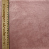 Jersey de velours côtelé tout doux rose poudré