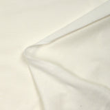 Jersey de coton fin blanc cassé