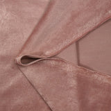 Jersey de velours côtelé tout doux rose poudré