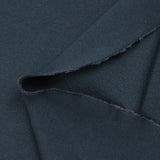 Jersey de coton interlock lourd bleu marine