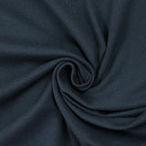 Jersey de coton interlock lourd bleu marine