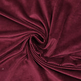 Jersey de velours côtelé tout doux lie de vin