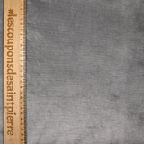 Jersey de velours côtelé tout doux gris