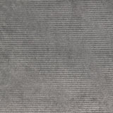 Jersey de velours côtelé tout doux gris