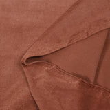 Jersey de velours côtelé tout doux rose saumon