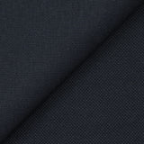 Jersey de coton piqué lourd bleu nuit