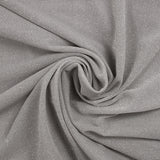 Maille fine Lurex argent fond gris moyen