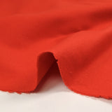 Jersey de coton rouge feu