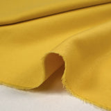 Jersey de coton jaune mimosa
