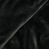 Velours de polyester ras noir sombre