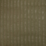 Coton lin rayé Lurex doré fond kaki