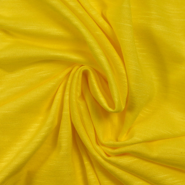 Jersey de viscose flammé mimosa