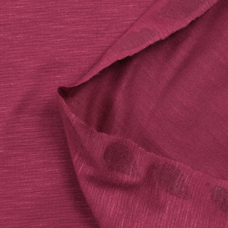 Jersey de viscose flammé magenta