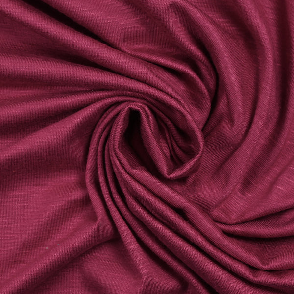 Jersey de viscose flammé magenta